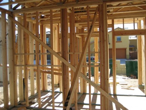 front of living room